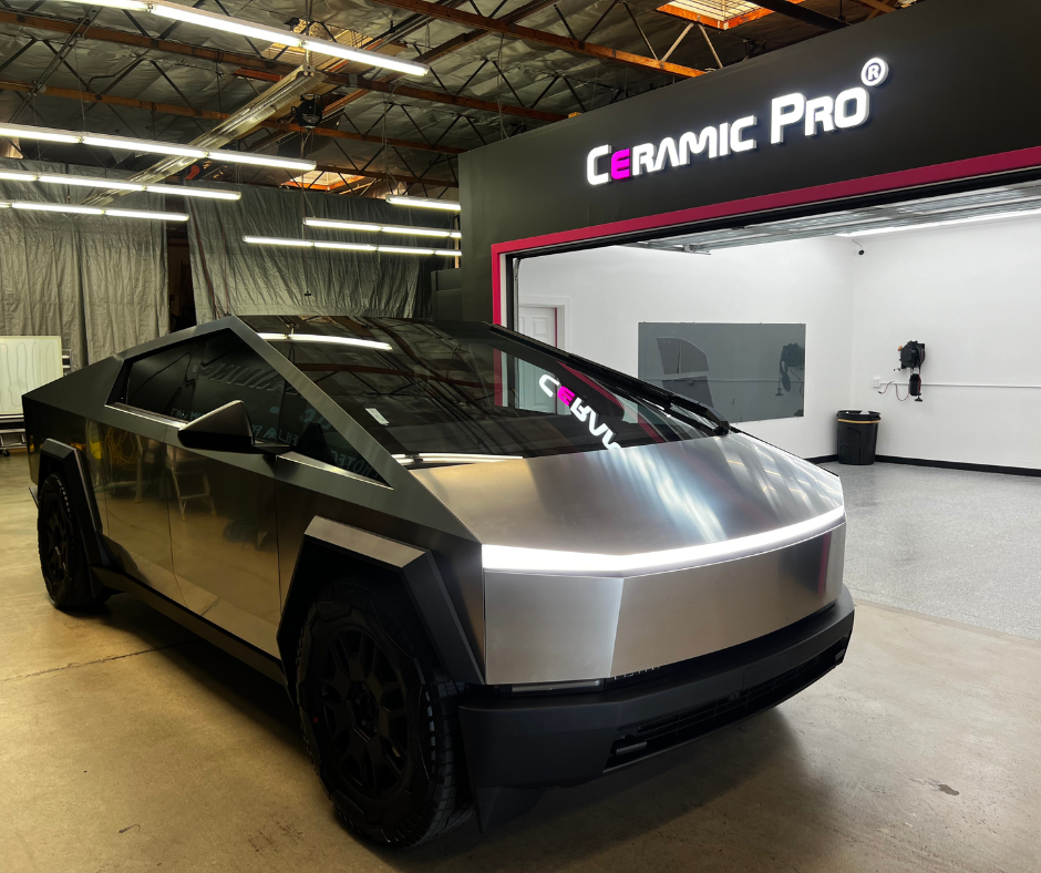 Ceramic Pro Elite Costa Mesa Cybertruck Ceramic Tint 1 | Ceramic Pro Tracy