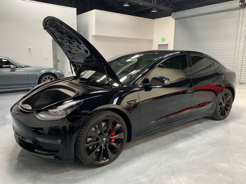 Tesla With Ceramic Pro Coating 1 | Ceramic Pro Tracy